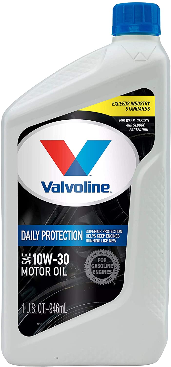 Valvoline™ Daily Protection™ Motor Oil SAE 10W-30 -  | Container: 1 Qt Bottle | Shipped as: Case of 6 X 1 Qt Bottles - Automotive Engine Oils